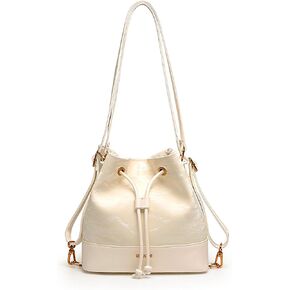 Hobo Bucket Bags for Women PU Leather Trendy Shoulder Purses Small Crossbody Bag with Adjustable Strap in Kuwait