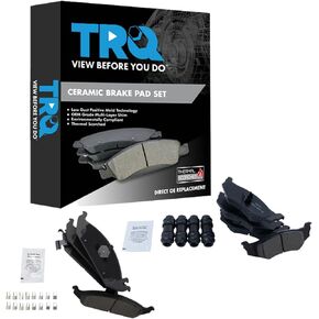 منصات فرامل TRQ متوافقة مع 1995-2000 كرايسلر Cirrus 1996-2000 Sebring Dodge Stratus Plymouth Breeze