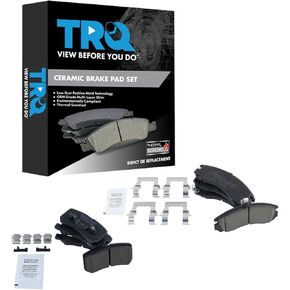 منصات الفرامل TRQ متوافقة مع 2009-2014 Mitsubishi Lancer 2000 Montero