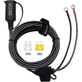 10FT 14AWG Adapter Plug Socket with Eyelet Terminal