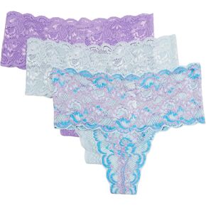 Cosabella Women's Say Never Comfie Solid Print Thong 3-Pack