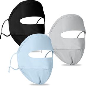UV Face Cover UPF 50+ Brethable Washable Reusable Women Face Mask for Sun Protection Outdoors