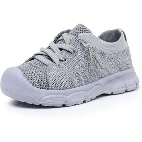 أحذية Ahannie Toddler Boys Girls Sneakers Kids Wide Toe Barefoot Slip-On Tennis Tennis Tennis (طفل صغير/طفل صغير)