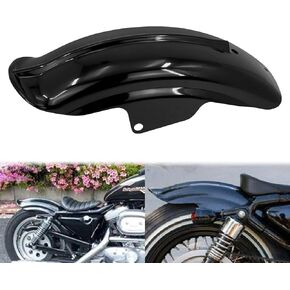 Motorcycle Rear Fender Mudguard ABS Fit for Harley Sportster XL 883 1200 1994-2003 Black