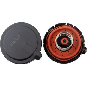 2Pcs Crankcase Vent Valve PCV Pressure Regulating Valve Cover Fit For 545i 550i 645Ci 650i 745i 745Li 750i 750Li Alpina B7 X5 4.4i 4.8i 4.8is xDrive48i Replace# 11127547058 14506018001