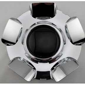 Chrome Wheel Hub Cap 9597345 | Fits Chevy Silverado, Tahoe, Suburban, Avalanche (2007-2013) | 20" 5-Spoke Covered Lug Nuts Center Cap | Durable & Stylish Chrome Finish