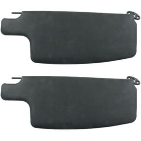 Sun Visors, Fits Beetle 65-77& Convertable 73-79, Black, Compatible with Dune Buggy