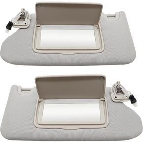 سائق Side Sun Visor متوافق مع Altima 2013-2018 الأمامي الأيسر Beige 96401-3TA2a ث/الضوء