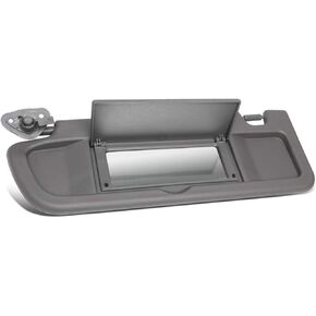 سلالة السيارات Drak Gray OE Style Interior Driver Sun Visor Sunshade متوافق مع Honda Civic 06-11