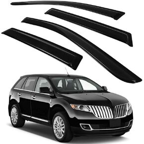 Side Window Deflectors Rain Guards Vent Window Visors for Ford Edge 2007-2014 for Lincoln MKX 2007-2015 Front Rear