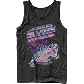 حرب النجوم Synthwave Falcon Men Muscle Tank