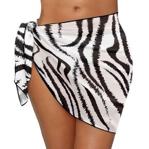 Sheer Beach Bathing Suit Cover Up Chiffon Wrap Sheer Bikini Wraps Swimsuit Coverup for Women Girls in Kuwait