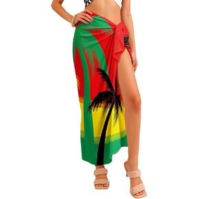 Women's Swimsuit Cover Up Sarong Long Bikini Wraps Sheer Beach Wrap Skirts