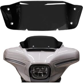 7" Black Windscreen Windshield Compatible with Harley Davidson Tuoring CVO Street Glide FLHXSE 2023 2024 FLHX/I 2024 for 2023 2024 Road Glide Accessories