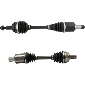 TRQ Front CV Axle Shaft Assembly Set Compatible with 2012-2013 Mercedes-Benz C250 2008-2014 C300 2008-2015 C350 2012-2014 E350 2015-2017 E400