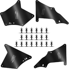 بطانات الحاجز المتينة وحراس Splash لـ Toyota 4Runner (2003-2009) ، FJ Cruiser ، GX460 & Land Cruiser Accessories (2nd 4Runer)