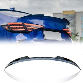 Xprite Spoiler Wing Compatible with 2021-2025 Honda Civic Sport Spoiler 11th Civic Rear Trunk Spoiler, JDM Style ABS Material- Glossy Black
