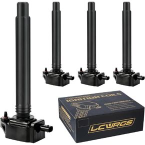 4pcs Ignition Coil Pack تناسب 2.4 L4 2015 2016 2017 Jeep Renegade Cherokee Dodge Dart Chrysler 200 Fiat 500x Ram Promaster City استبدال# UF751 ، UF754