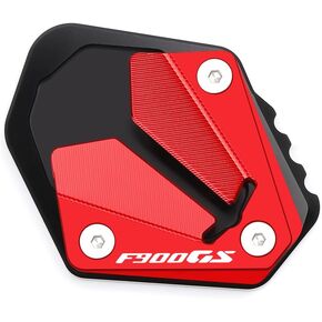 Motorcycle Side Stand Extension Kickstand Plate Compatible With BMW F900GS Standard Version 2024 2025 (Not ADV Version) | Foot Pad Support F900 GS GS900 F 900 900GS Accessories (black)