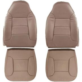 Leather Seat Cover Replacement for Ford with 1992-1996 Bronco Driver/Passenger Side Bottom/Back Kit in Tan Restore Your Seats Using Durable Materials Upgrade Your Ride