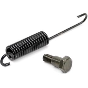 Minho Motorcycle Side Stand Spring Kickstand Spring with M8 Screw in Carbon Steel Material,Brake Pedal Return Spring Mopeds Scooter Parts,105mm/4.13"