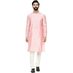 مجموعة Kurta Pajama المزيج من القطن للرجال - مجموعة كورتا بيجاما التقليدية غير العادية.