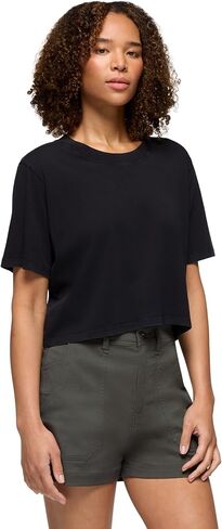 prAna Womens Everyday Crop Tee in Saudi Arabia