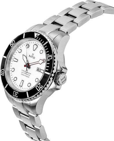 RATIO FreeDiver Sapphire Crystal Women's Diver Watch Japanese Automatic Movement Dive Watch 200m Water Resistant Diving Watch in Saudi Arabia