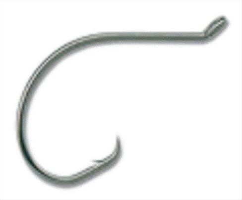 Mustad Demon Perfect Circle, Up Eye, in-Line 1X Fine Wire - Black Nickel-Size 7/0 - Pack of 6 in Saudi Arabia