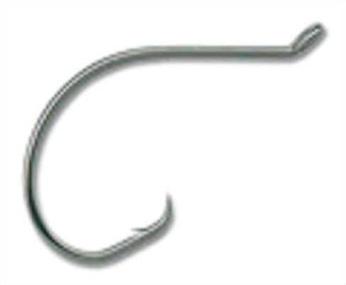 Mustad Demon Perfect Circle, Up Eye, in-Line 1X Fine Wire - Black Nickel-Size 7/0 - Pack of 6 in Saudi Arabia