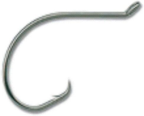 Mustad Demon Perfect Circle, Up Eye, in-Line 1X Fine Wire - Black Nickel-Size 7/0 - Pack of 6 in Saudi Arabia
