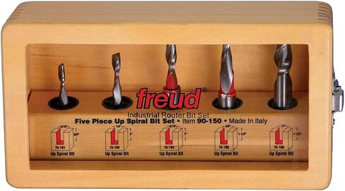 Freud 90-160: 5 Piece Down Spiral Bit Set in Saudi Arabia