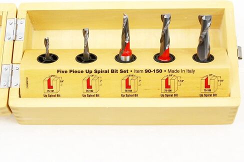 Freud 90-160: 5 Piece Down Spiral Bit Set in Saudi Arabia