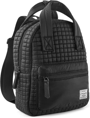 Mini Quilted Puffer Backpack for Women,Lightweight Puffy Bookbag,Small Casual Daypack for Ladies in Saudi Arabia