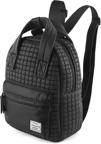Mini Quilted Puffer Backpack for Women,Lightweight Puffy Bookbag,Small Casual Daypack for Ladies in Saudi Arabia