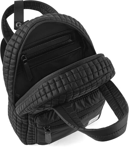 Mini Quilted Puffer Backpack for Women,Lightweight Puffy Bookbag,Small Casual Daypack for Ladies in Saudi Arabia