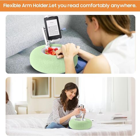 حامل وسادة لجهاز Kindle Tablet iPad مع وعاء الوجبات الخفيفة in Kuwait