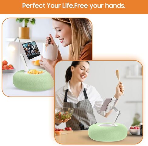 حامل وسادة لجهاز Kindle Tablet iPad مع وعاء الوجبات الخفيفة in Kuwait