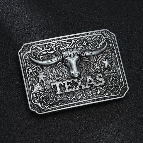 JMM Longhorn Belt Buckle Cowboy Bull Belt Boxle Western Belt Boxle للرجال نساء in Kuwait