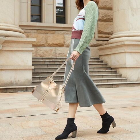 أكياس دلو المتشرد للنساء بو الجلود العصرية الكتف المحافظ كيس كروس صغير مع حزام قابل للتعديل in Kuwait