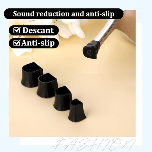 10 Pairs of Stiletto Heel Cap Protectors, 4 Sizes Universal Heel Caps Anti-Slip Noise Reduction Heel Covers Suitable for Weddings, Grass, Gravel Roads, Outdoor Activities (U Type-Black) in Saudi Arabia