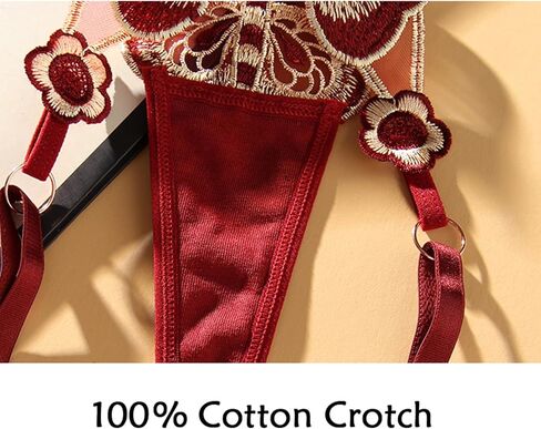 Lace G-String Thongs for Women Adjustable Sexy Low Rise Underwear No Show T-back Thong Panties One Size Fits All in Kuwait