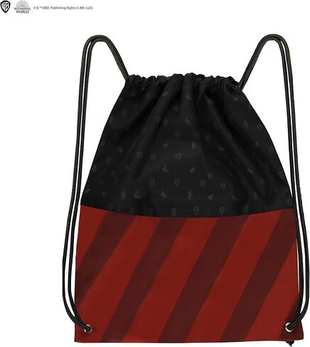 Cinereplicas Harry Potter - Gryffindor/Slytherin/Ravenclaw/Hufflepuff - Drawstring Bag 39 * 34cm - Official License in Kuwait