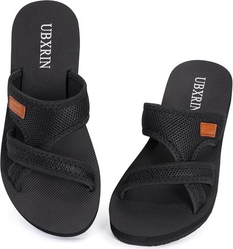 UBXRIN Women's Comfortable Beach Slides Summer Casual Slip on Slide Sandals Rubber Sole in Saudi Arabia