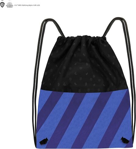 Cinereplicas Harry Potter - Gryffindor/Slytherin/Ravenclaw/Hufflepuff - Drawstring Bag 39 * 34cm - Official License in Kuwait