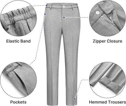 Women's Business Solid Suit 2 Piece Slim Fit Classic Blazer Pants Set for Women Formal Office in Saudi Arabia