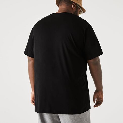 Lacoste Men's Big Fit V-Neck Pima T-Shirt in Saudi Arabia