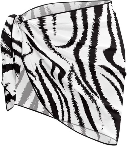 Sheer Beach Bathing Suit Cover Up Chiffon Wrap Sheer Bikini Wraps Swimsuit Coverup for Women Girls in Kuwait