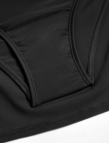 Zaful Womens Swim Swik Swist Supt Super مع تنورة مع بنية قصيرة منتصف ارتفاع السباحة السفلية Skort in Kuwait