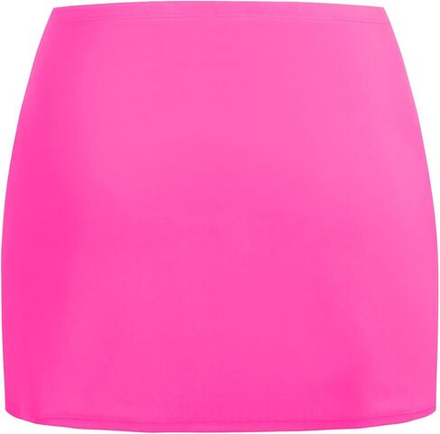 ZAFUL Womens Swim Skirt Twist Bathing Suit Skirt with Build-in Brief Mid Rise Swimsuit Bottom Skort in Kuwait